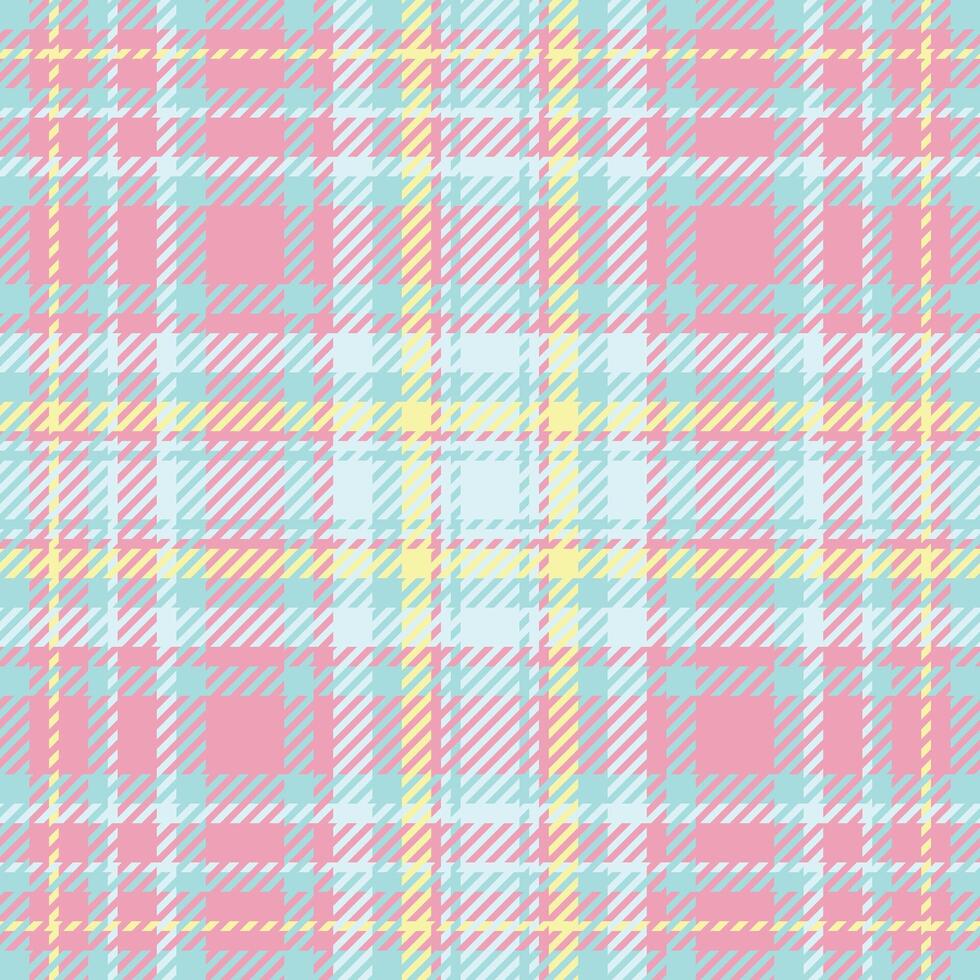 Textile design of textured plaid. Checkered fabric pattern swatch for shirt, dress, suit, wrapping paper print, invitation and gift card. vector