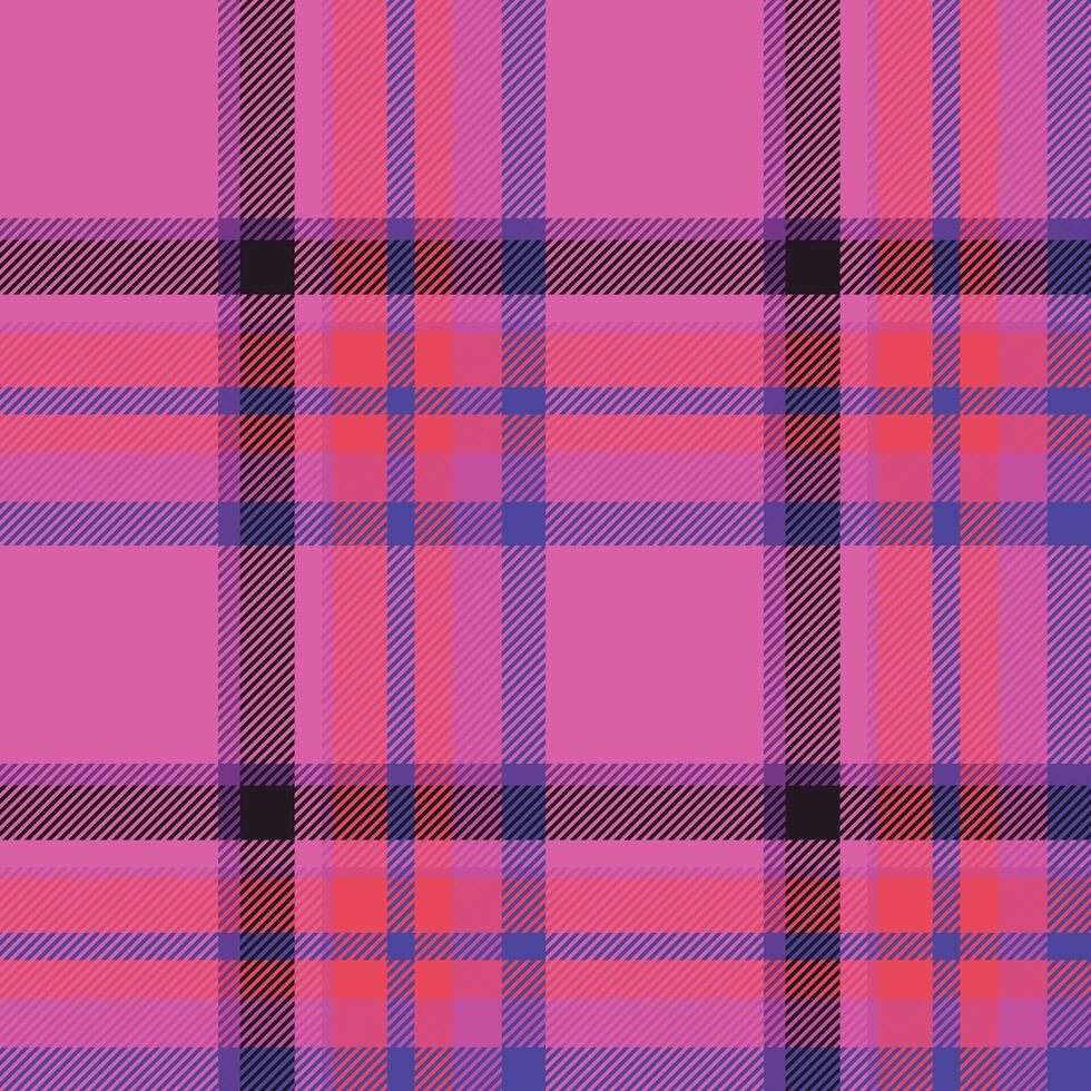 Plaid seamless pattern. Check fabric texture. textile print. vector