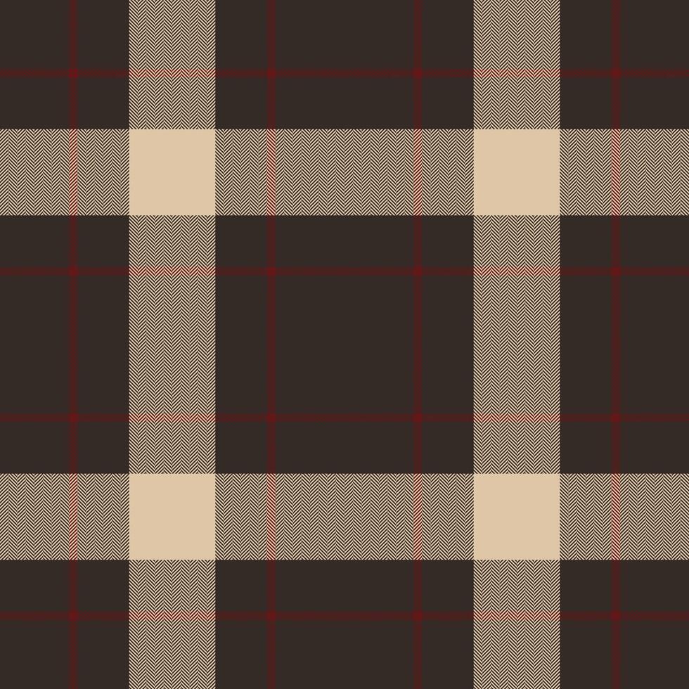Plaid seamless pattern. Check fabric texture. textile print. vector