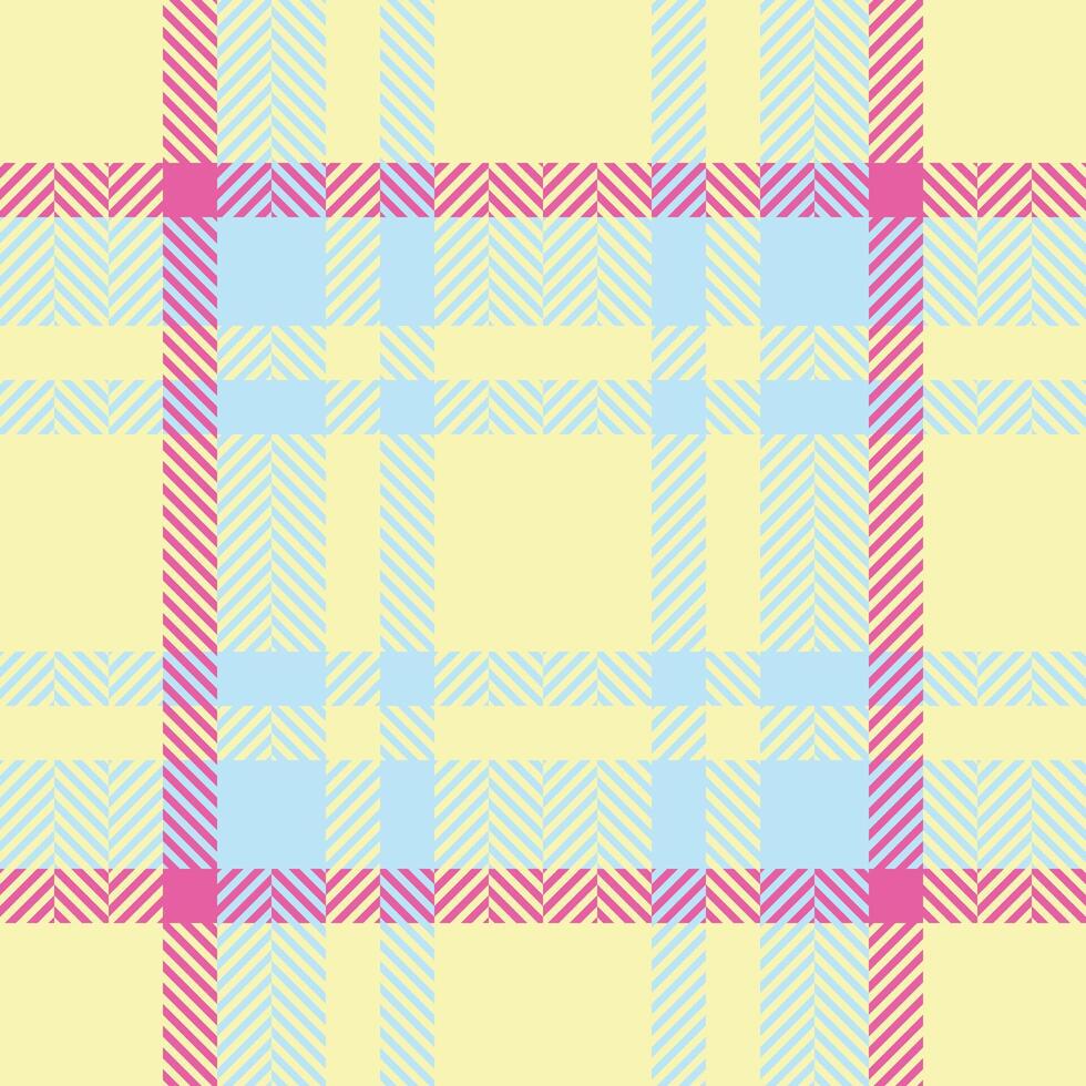 Textile design of textured plaid. Checkered fabric pattern swatch for shirt, dress, suit, wrapping paper print, invitation and gift card. vector