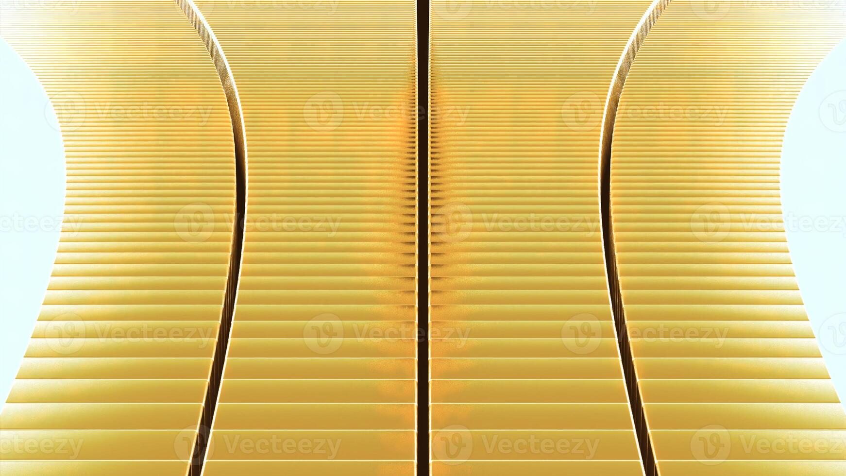 Abstract endless digital road background. Design. Flying faster and faster above bending futuristic path. photo