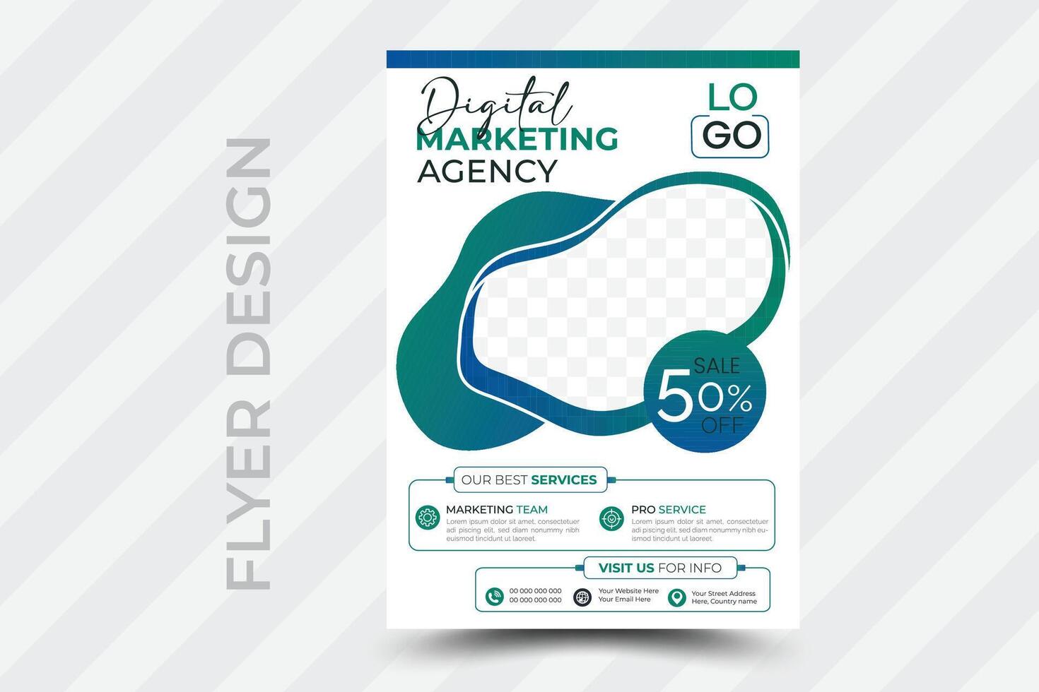 Corporate Book Cover Design Template in A4. Can be adapt to Brochure, Annual Report, Magazine,Poster, Business Presentation, Portfolio, Flyer, Banner, Website vector