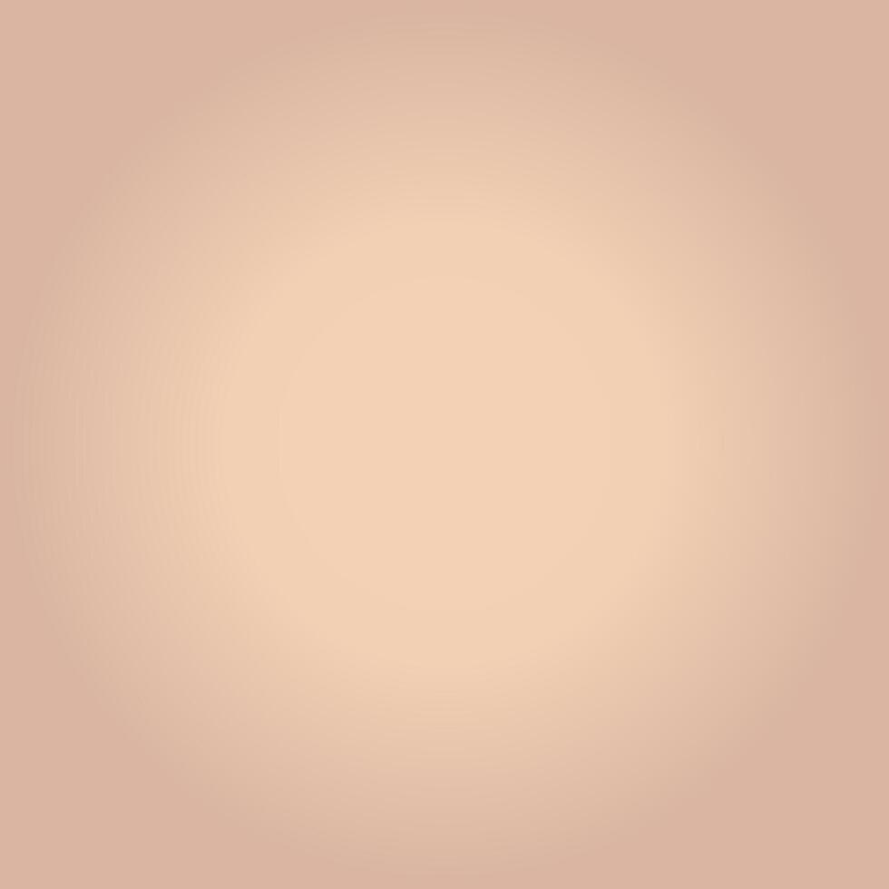 Nude soft beige gradient. Neutral Warm color background vector