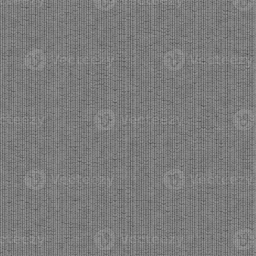 Seamless knitted fabric texture, Displacement map photo