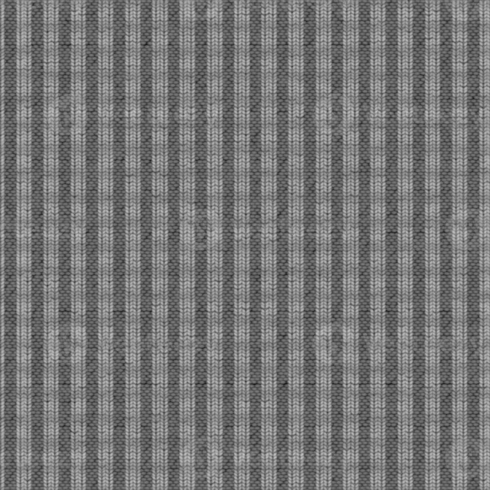 Seamless knitted fabric texture, Displacement map photo