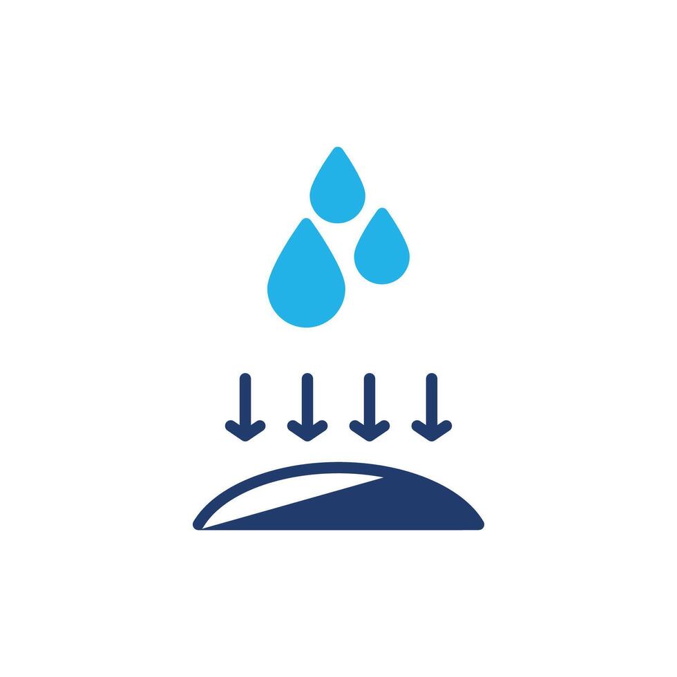 waterproof concept colored icon design good for web and mobile app vector
