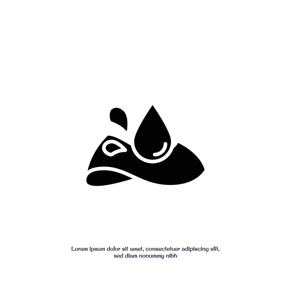 waterproof concept thin outline icon design good for web and mobile app vector