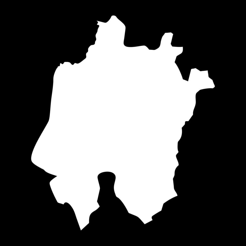 Daejeon map, metropolitan city of South Korea. illustration. vector
