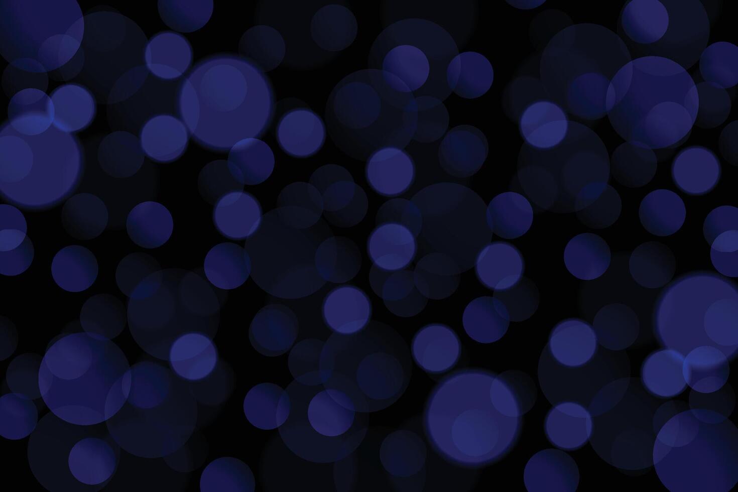 Abstract blue bokeh background. vector