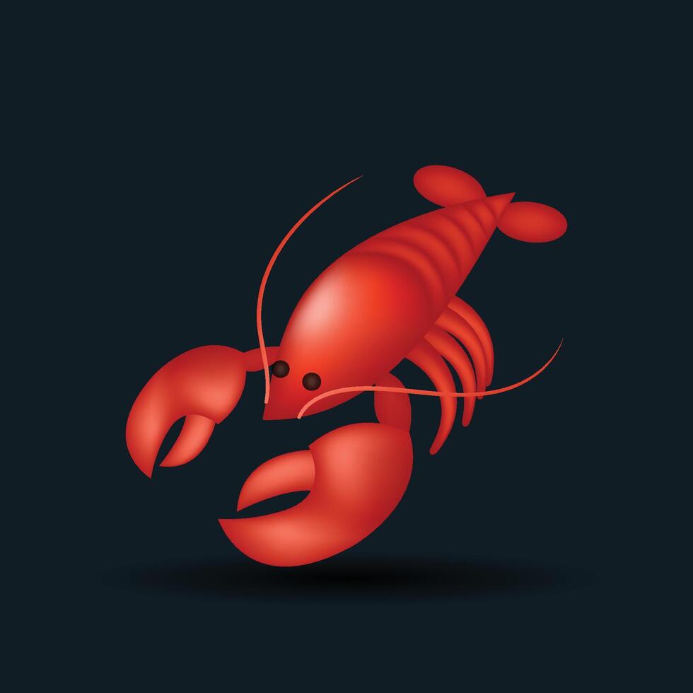 Scorpion emoji illustration isolated on background. 3d illustration. vector
