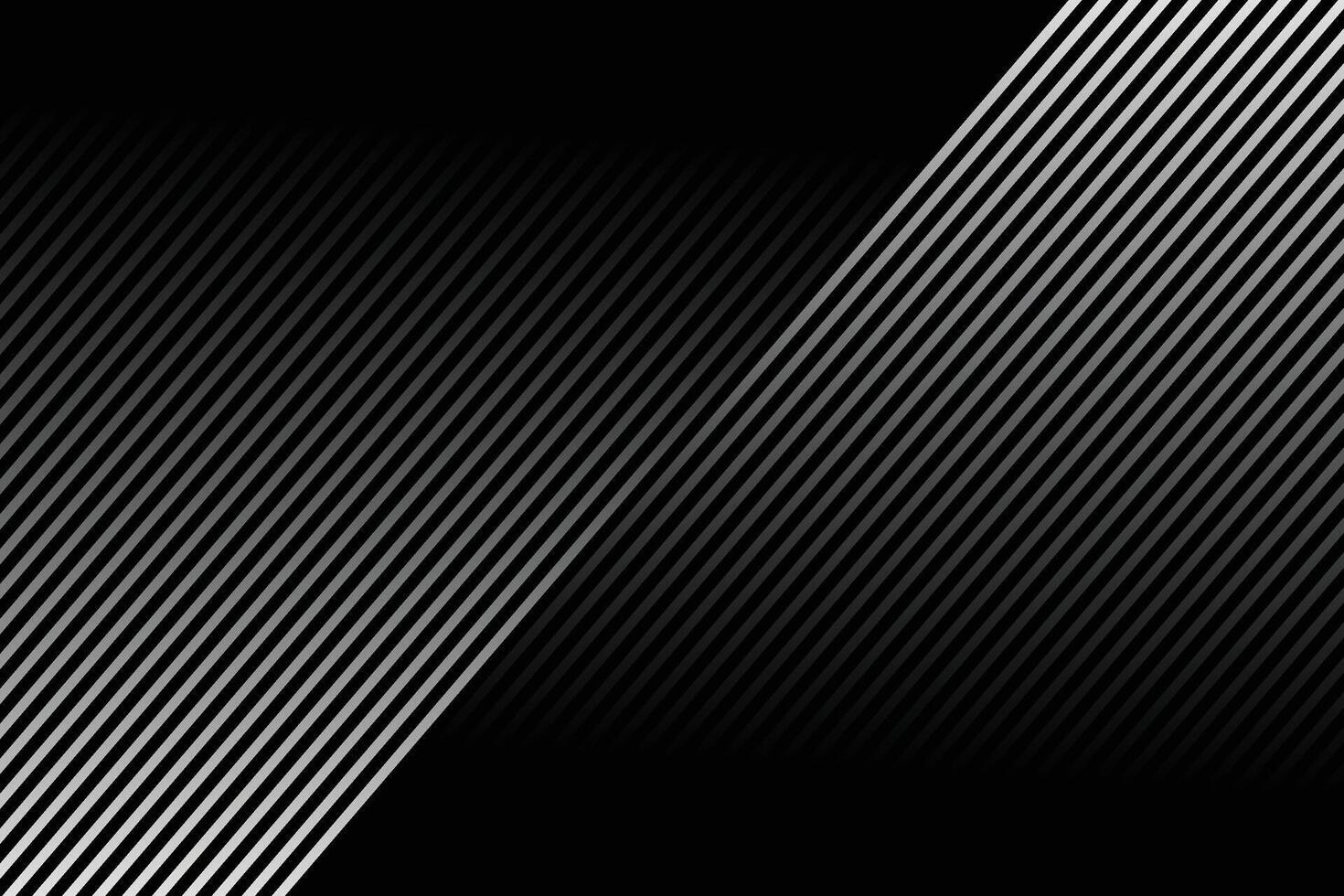 Abstract dark background with diagonal gradient lines vector