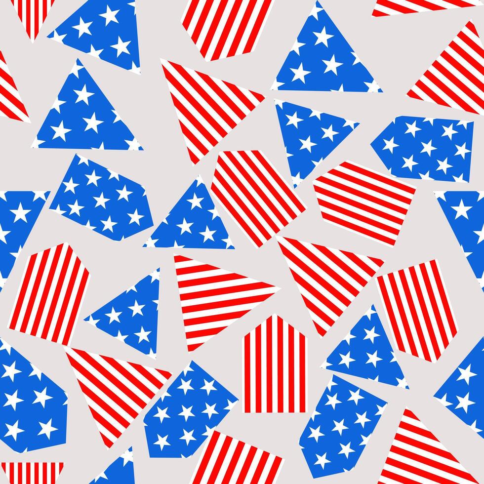 cloth 4th of july bunting