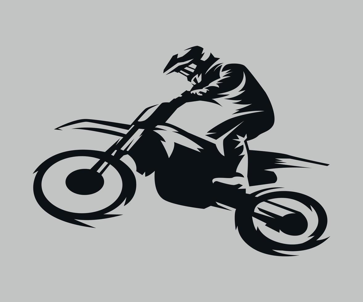 speed motor bike vector