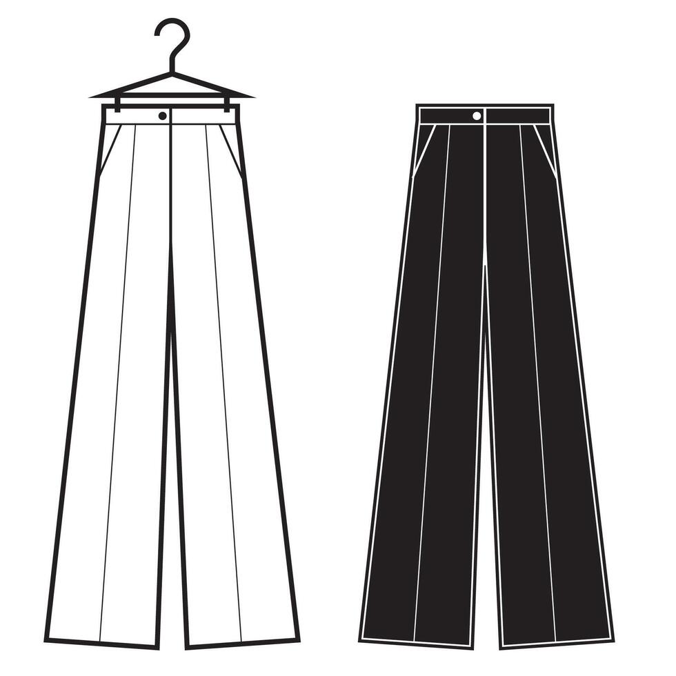 Pants icon.Can be used in web and mobile. vector
