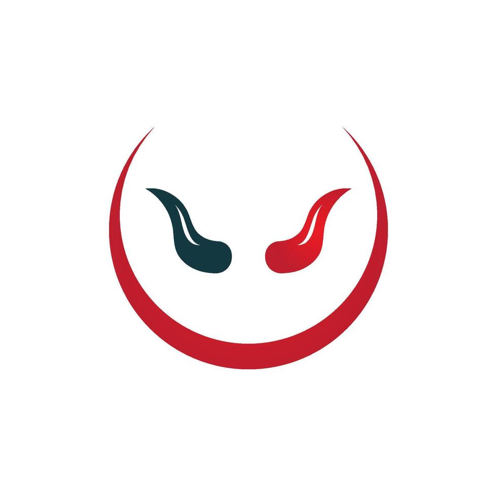 Devil icon illustration vector