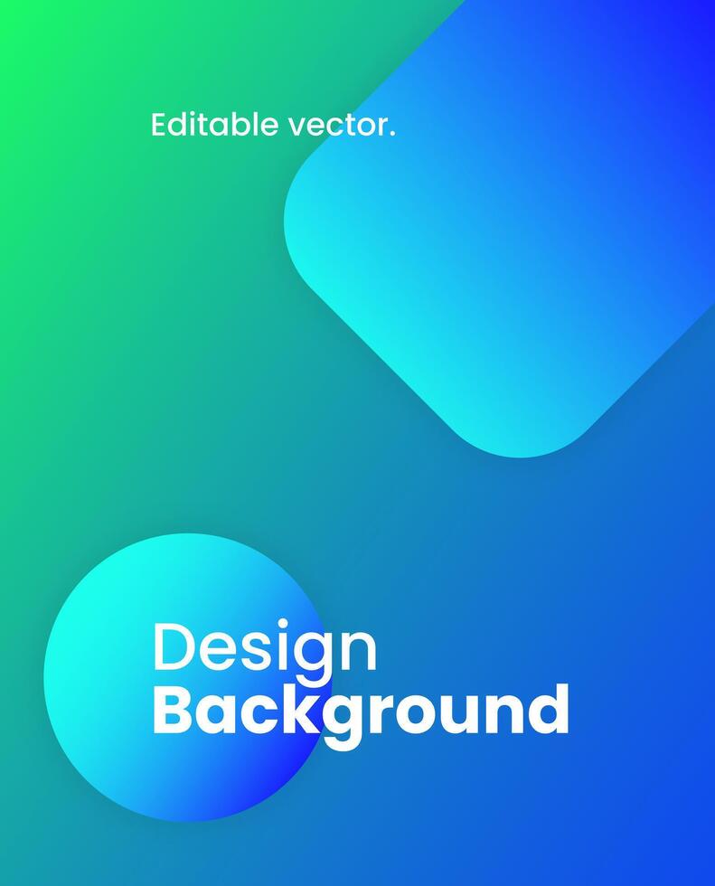 Simple colorful gradient background. Social media template illustration. vector