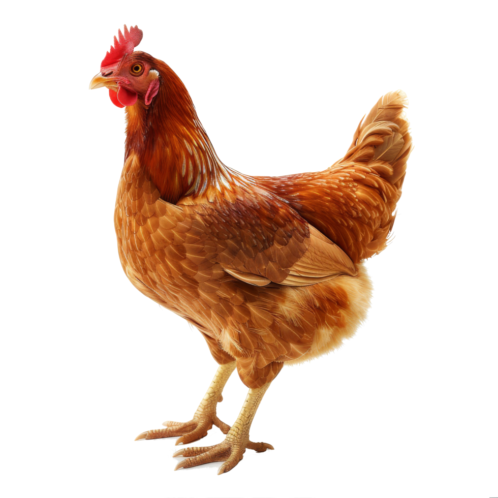chicken isolated on transparent background png