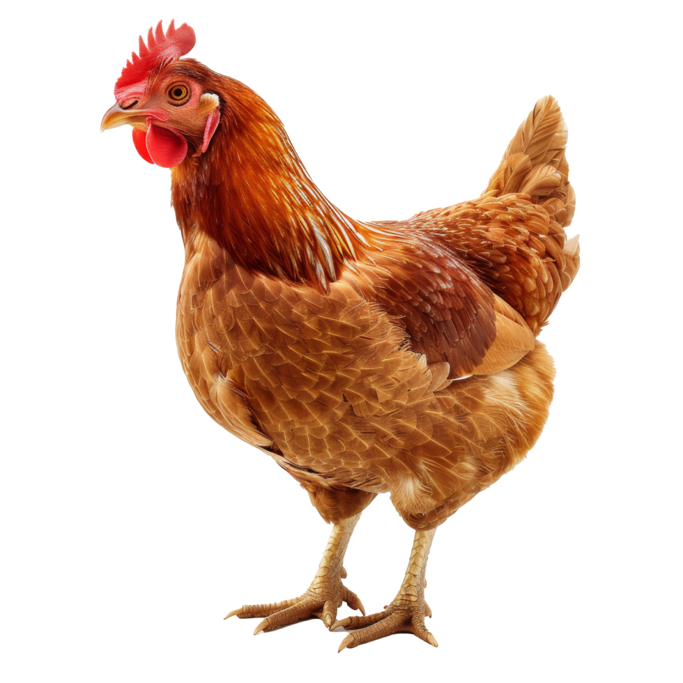 chicken isolated on transparent background png