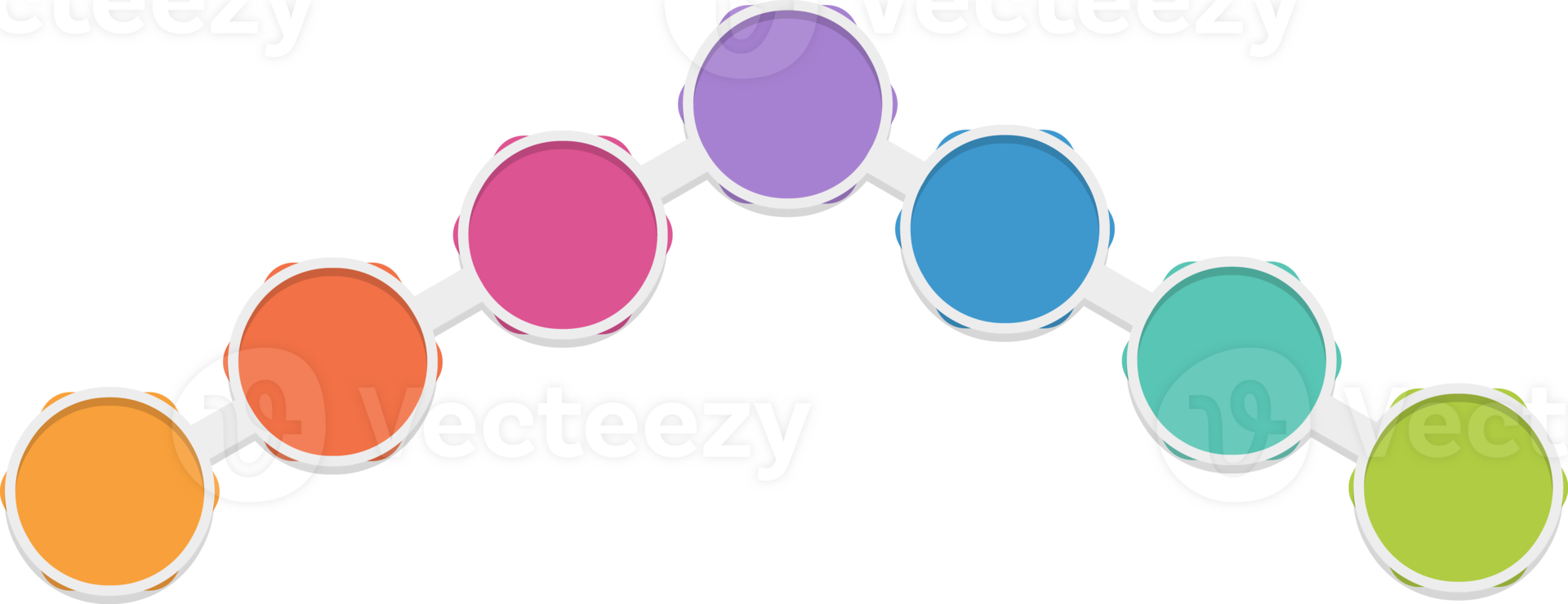Timeline Infographics element design png