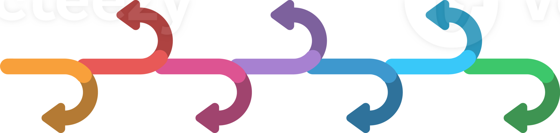 Timeline Infographics element design png