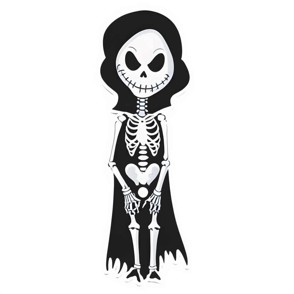 A spooky Halloween themed illustration with a hauntingly beautiful background png