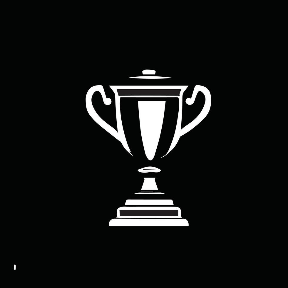 champion trophy illustrator vector