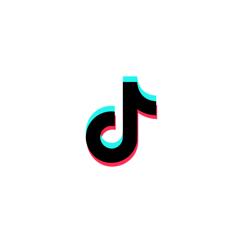 popular social media button icons, instant messenger logo of Tik Tok png
