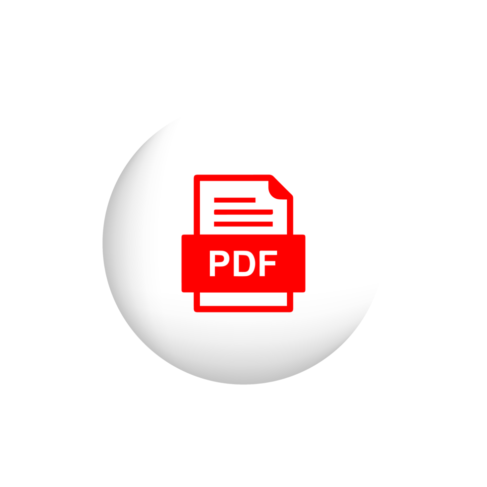 PDF file format icon png
