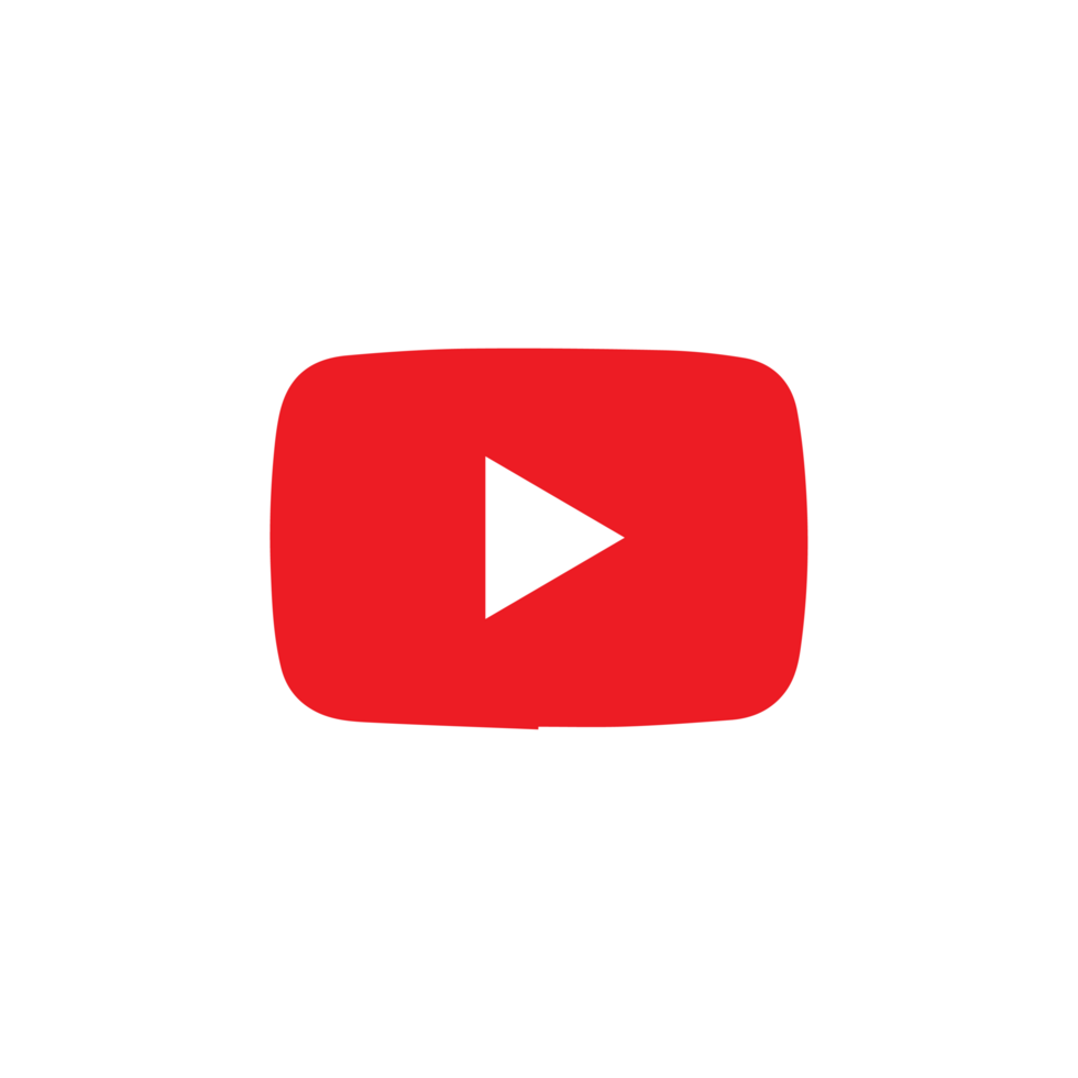 Youtube icon, popular social media application png