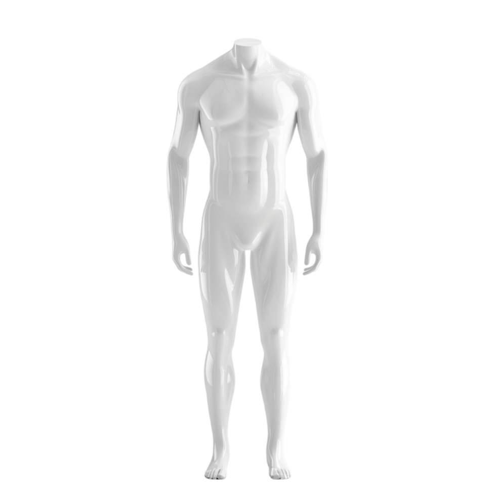 Mannequin on transparent background. png
