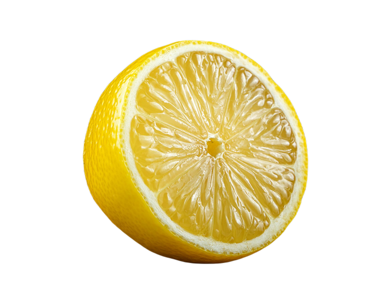 ripe lemon fruit with leaves, half and slice isolated, Fresh and Juicy Lemon,, cut out png