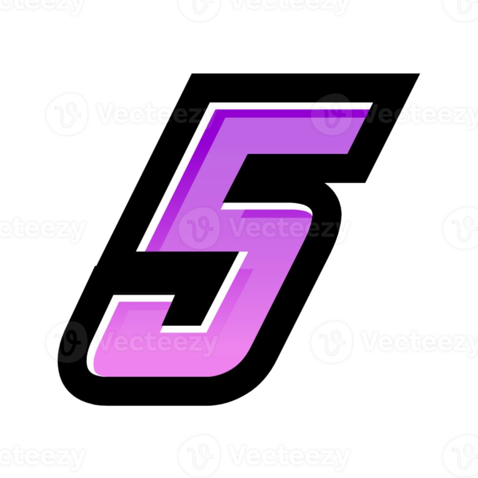 racing number design png