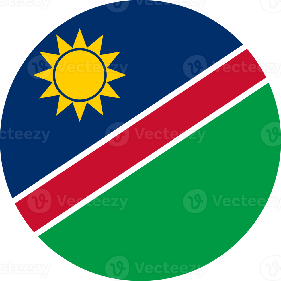 Namibia Flag Round Icon png