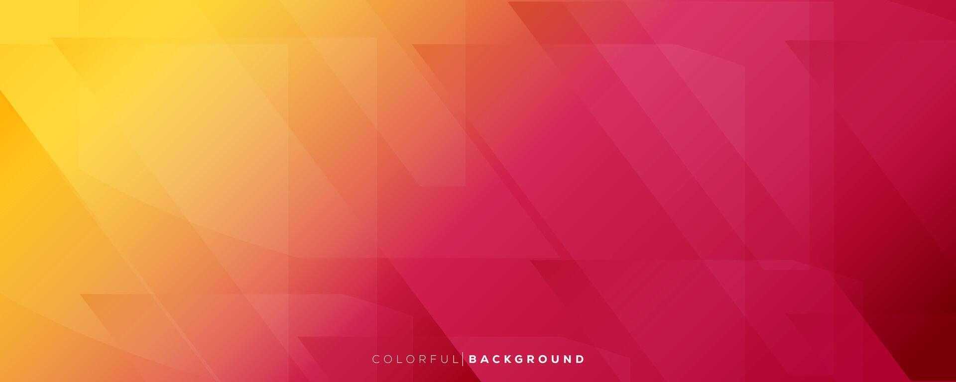 Colorful modern background. Gradient color background. Horizontal banner template for creative industry. vector