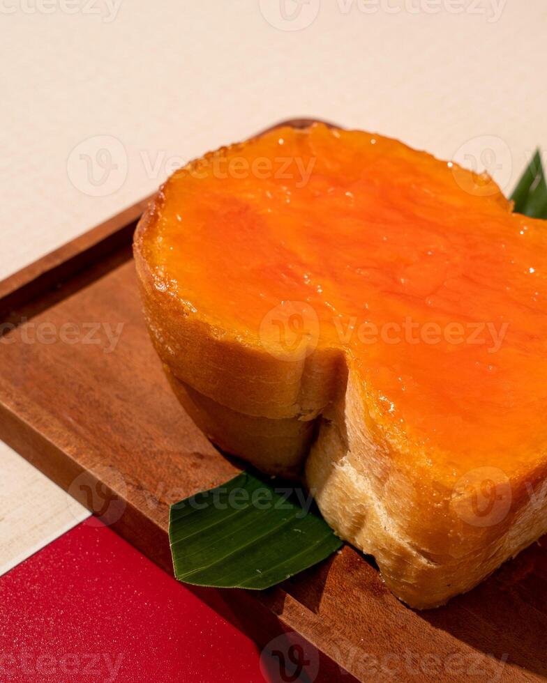 Steamed bread is a type of bread, usually made from wheat, which is made by steaming with rich cider filling photo