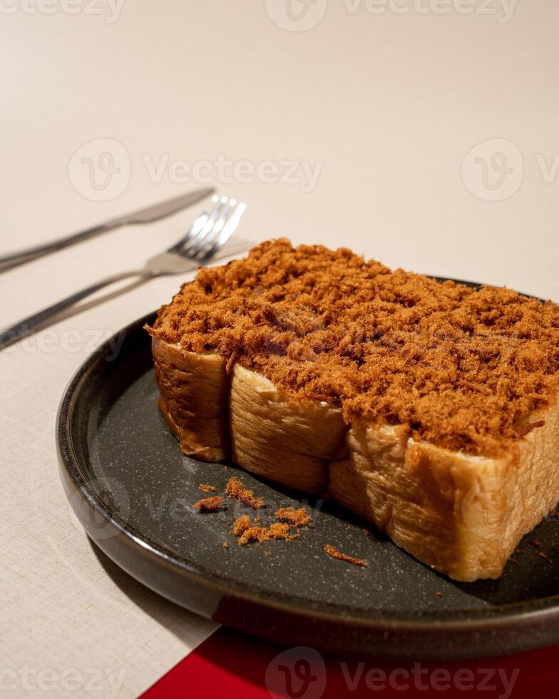 Steamed bread is a type of bread, usually made from wheat, that is prepared by steaming, rather than baking, with a filling of shredded beef. photo