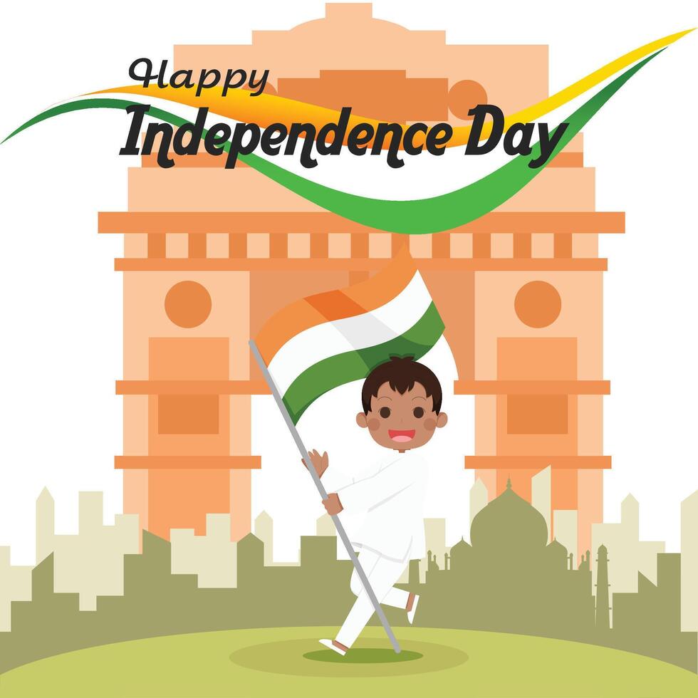 Happy Independence Day vector