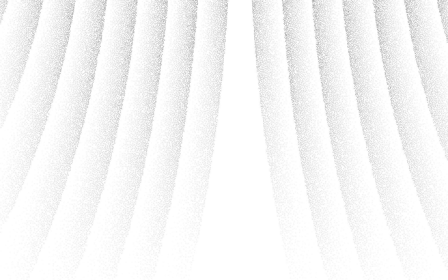 Curved smooth lines with shaded dots, grainy texture minimalist white abstract background vector