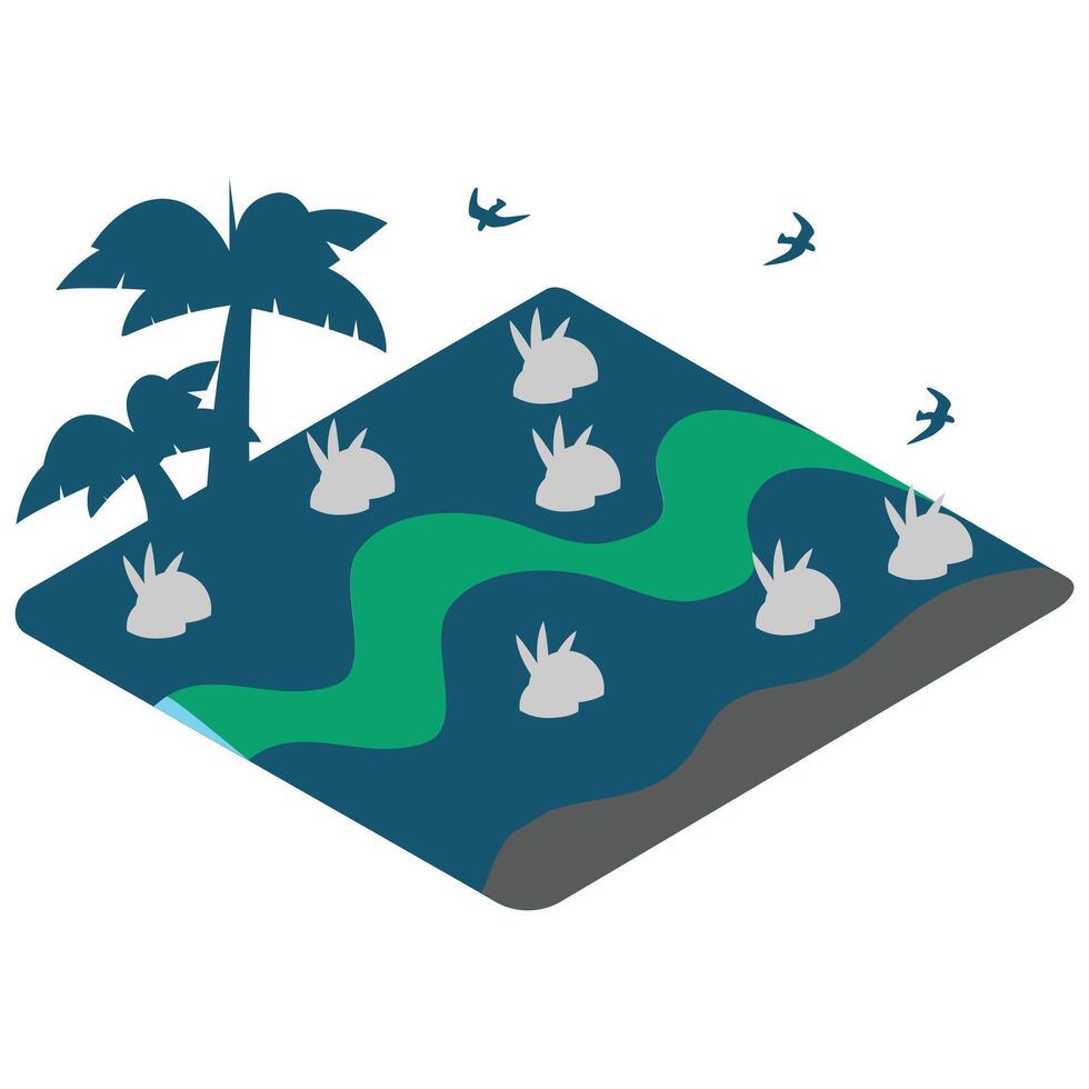 Colorful hand drawn illustration and traveling vector