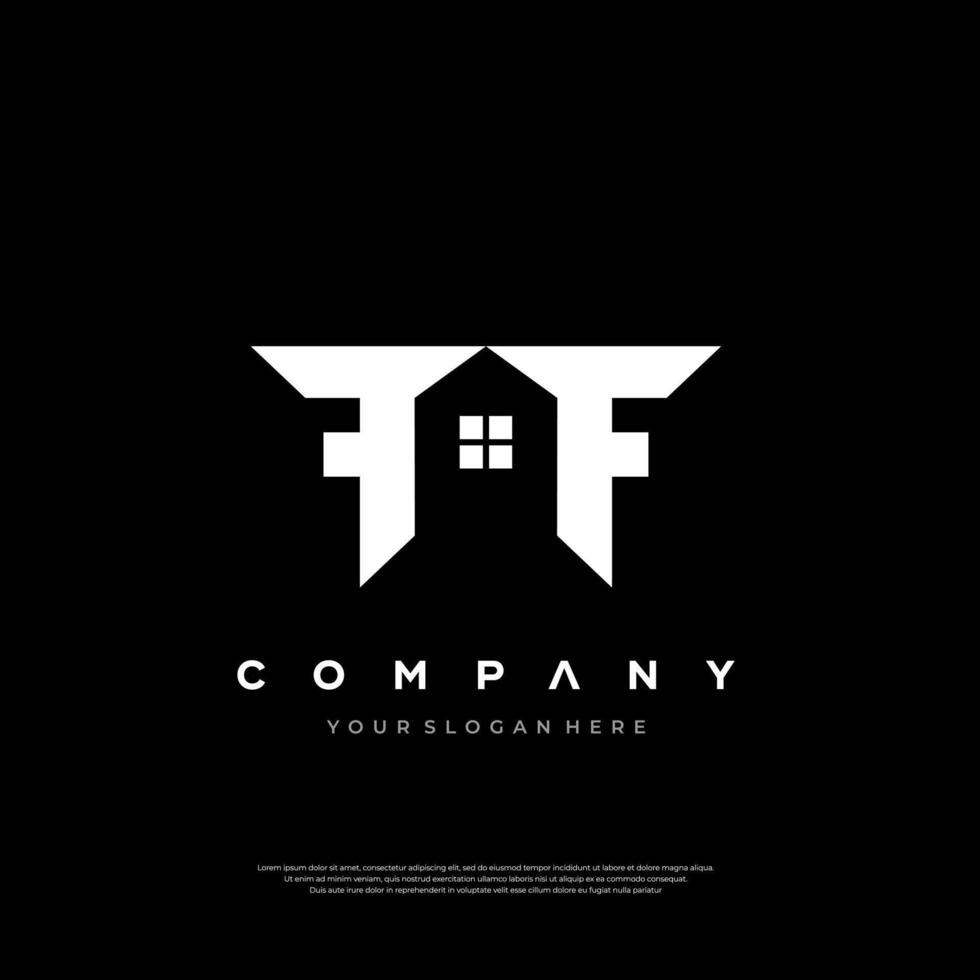 Cozy FF Home Logo Design vector