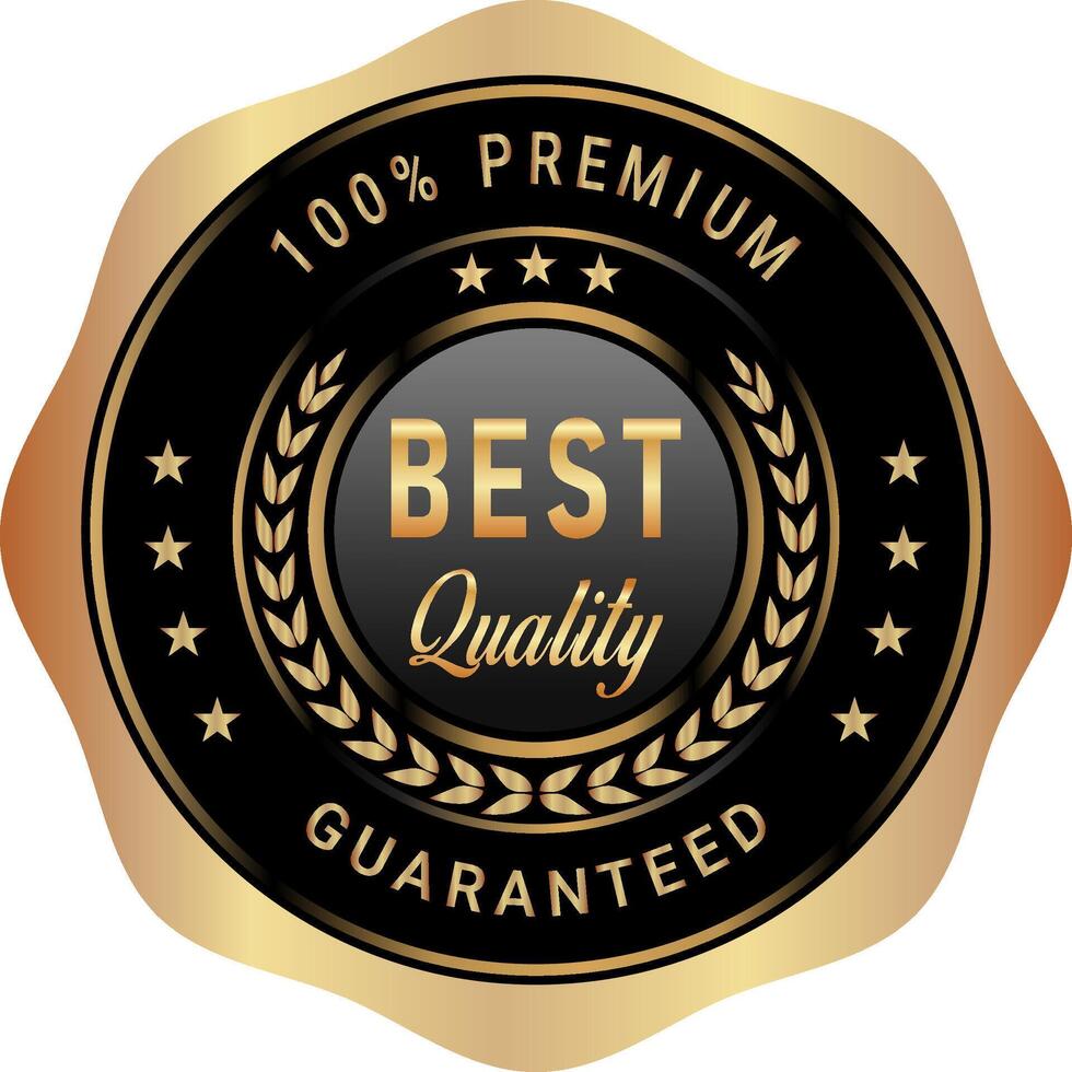 Best quality badges and icon vector