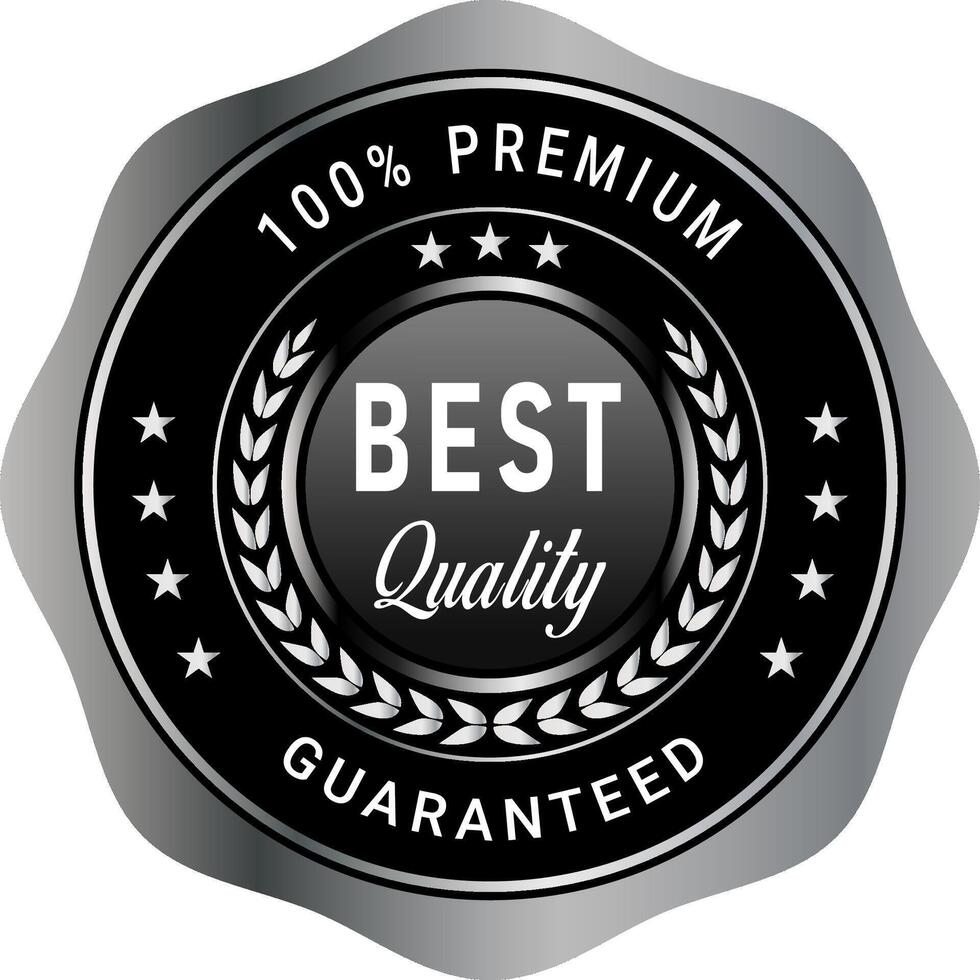 Best quality badges and icon vector