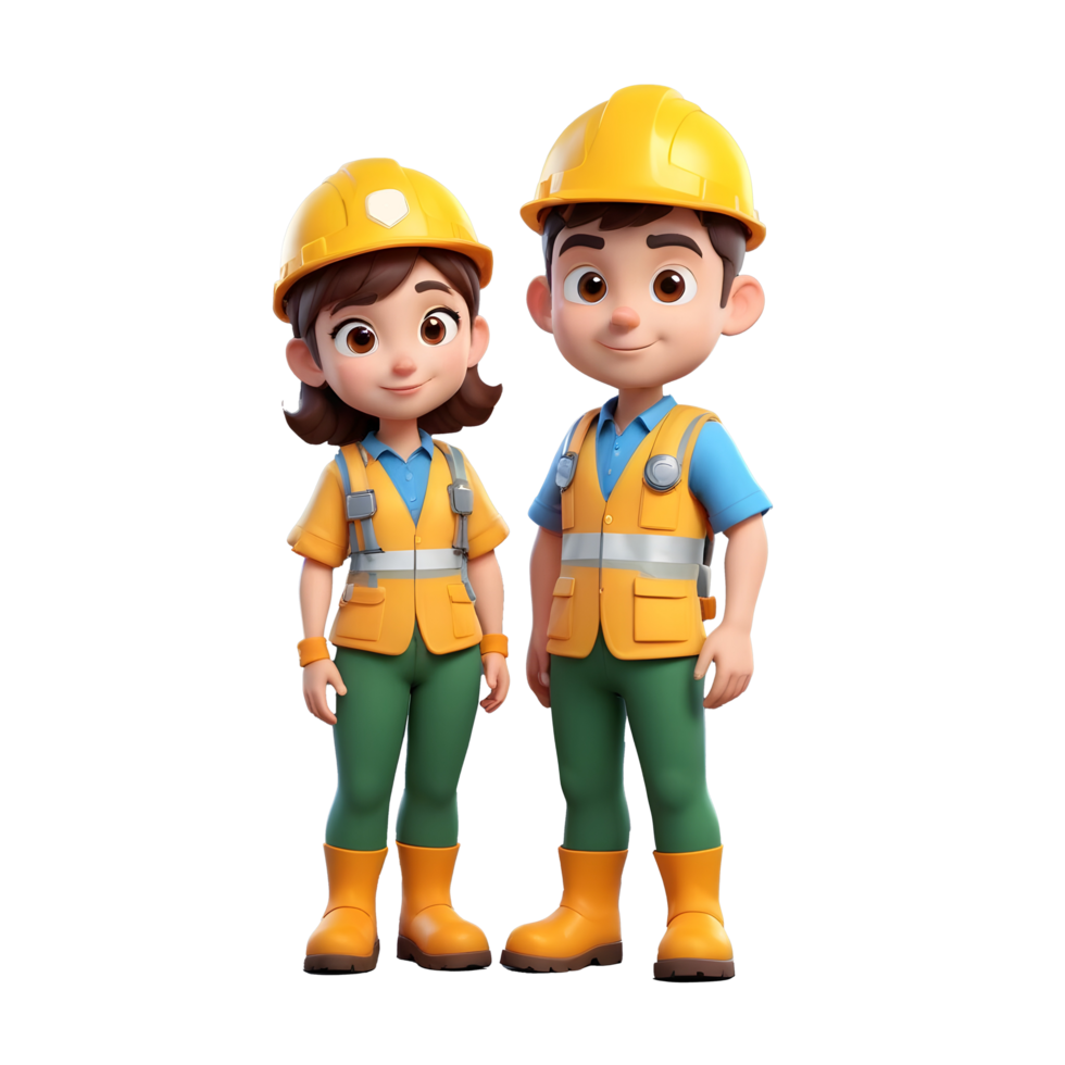 3D transparent icon of people png