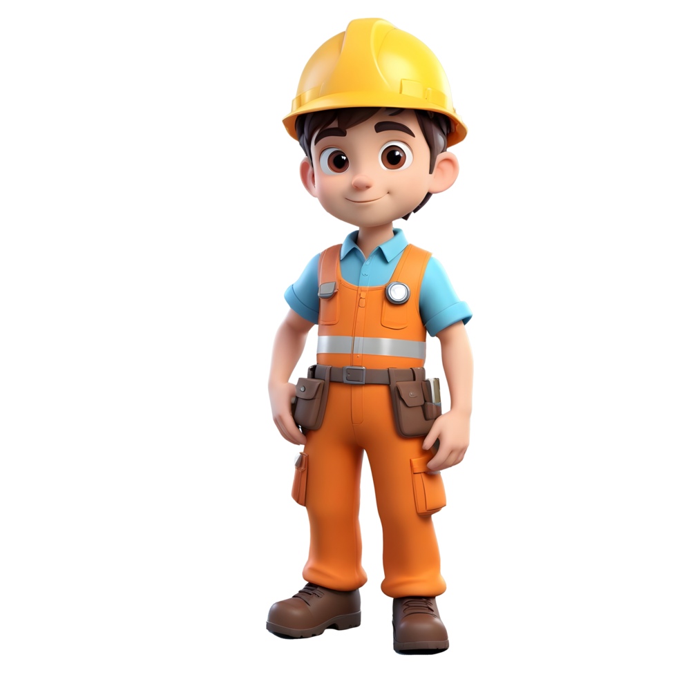 3D transparent icon of people png