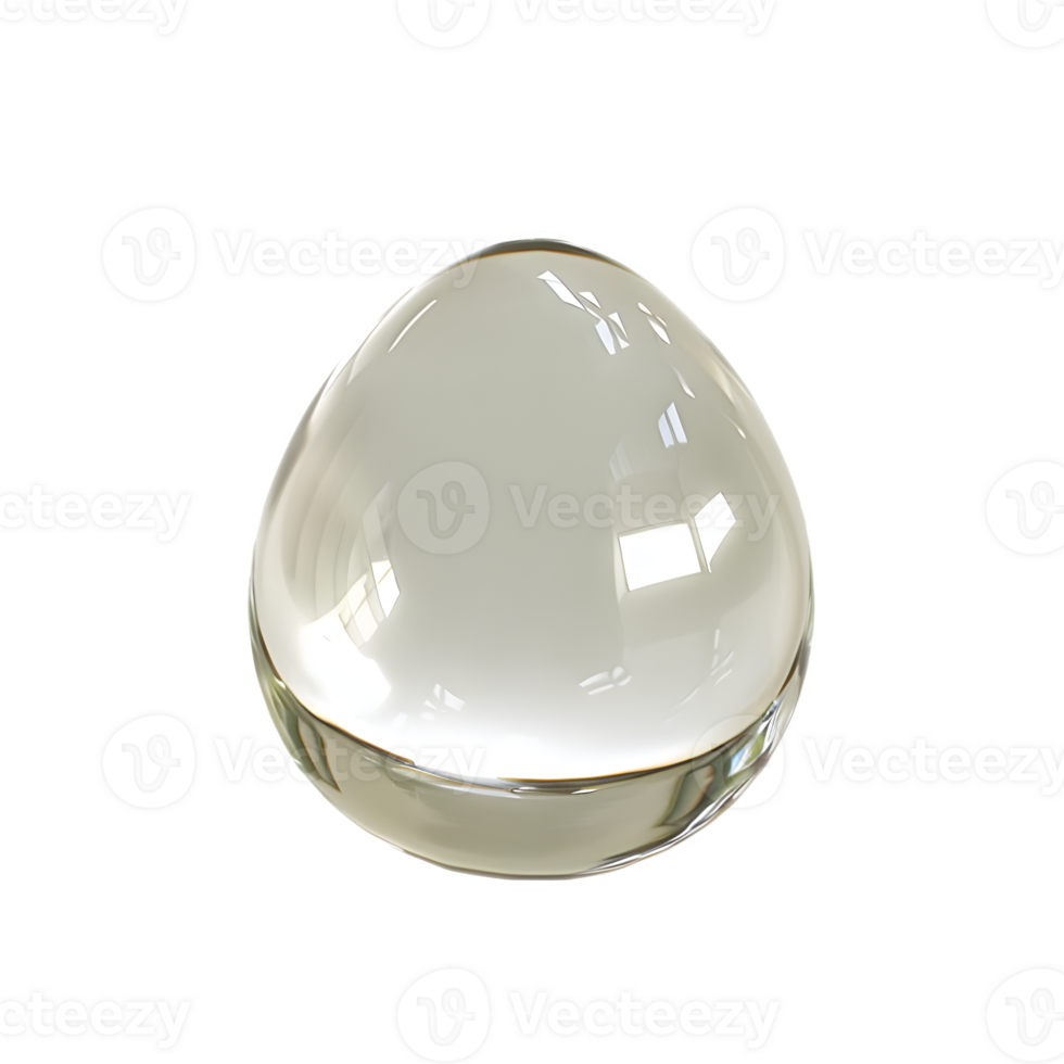 a drop of water on a transparent background png