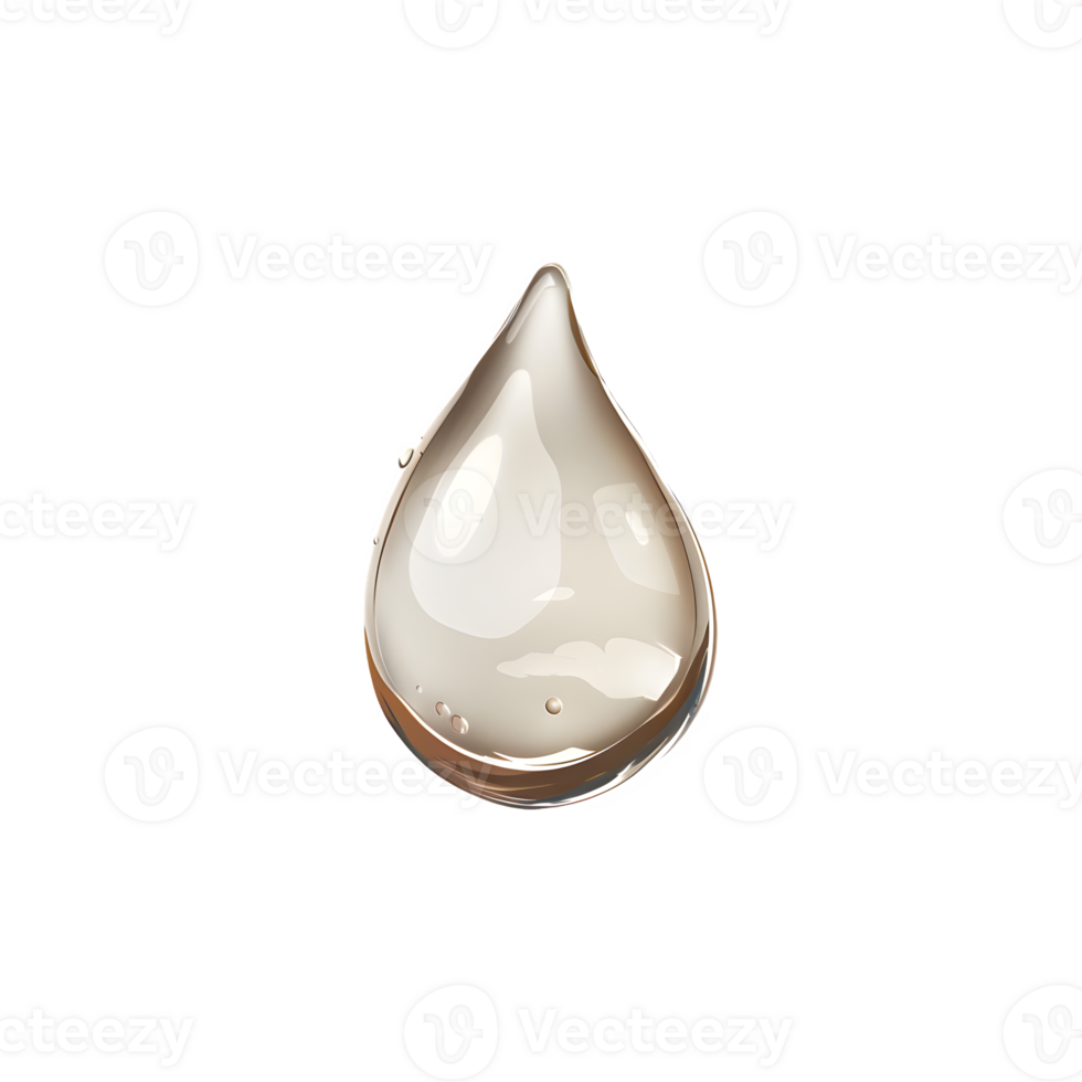 a drop of water on a transparent background png