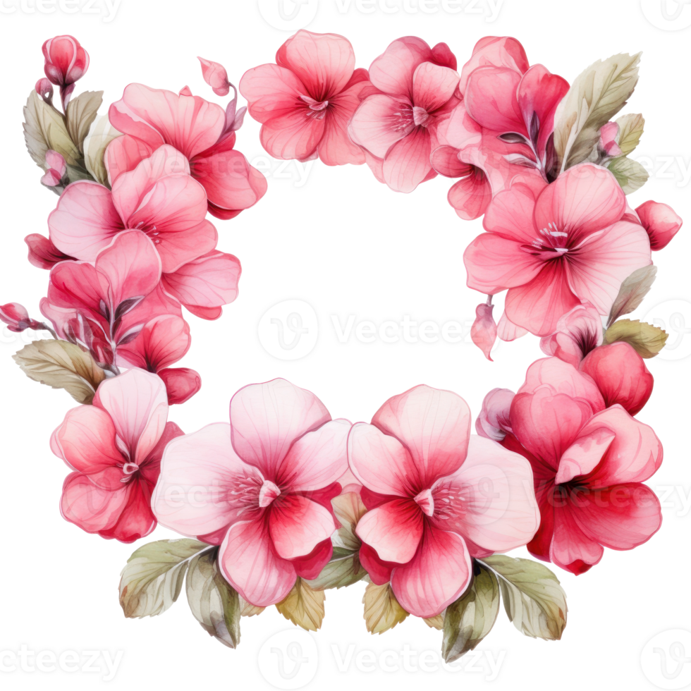 Impatiens, isolated on transparent background png