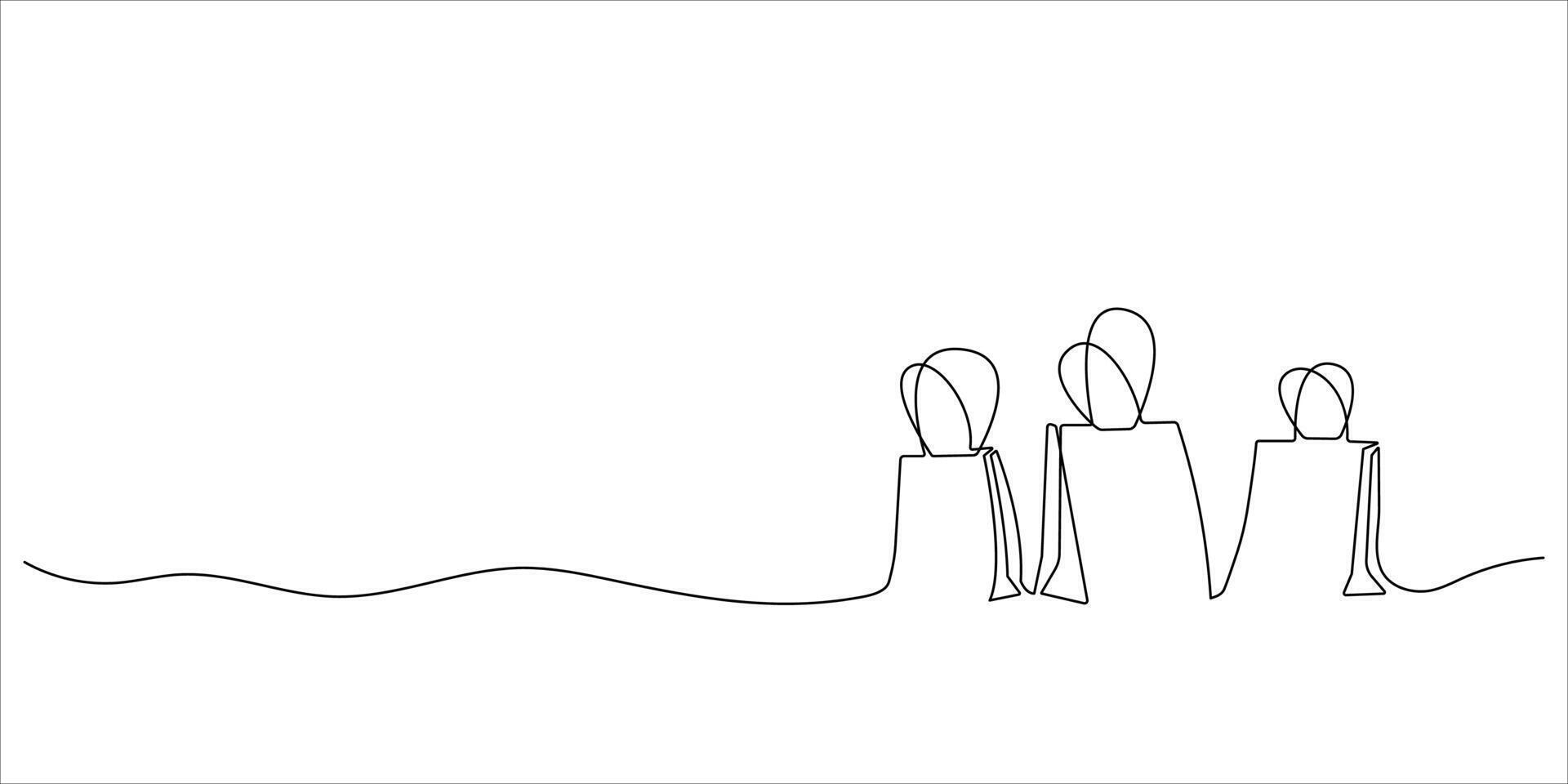 Continuous one line drawing of bags on white background. Paper bags art. minimalist graphics shopping vector