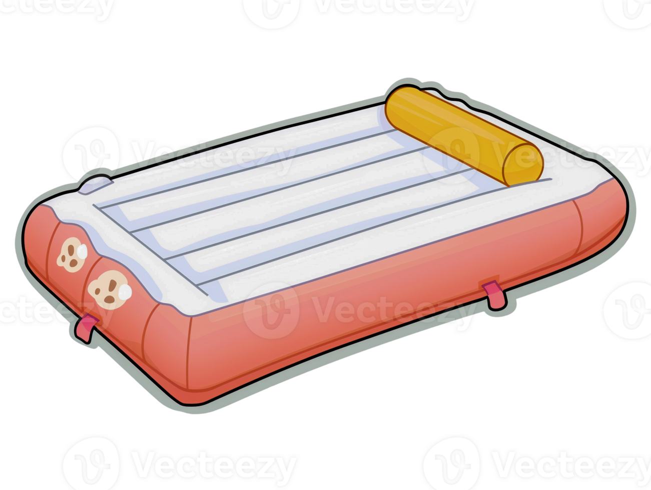 Inflatable pool mattress png
