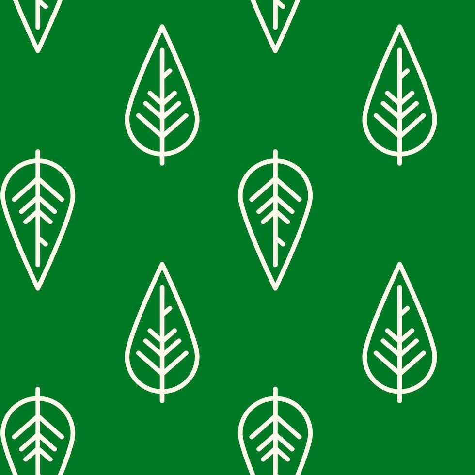 Green eco friendly seamless pattern vector